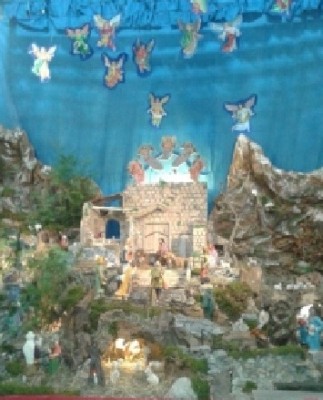 Il presepe nella Chiesa dei Battuti