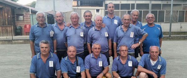Bocce: la Cafassese è campione di società Ancos