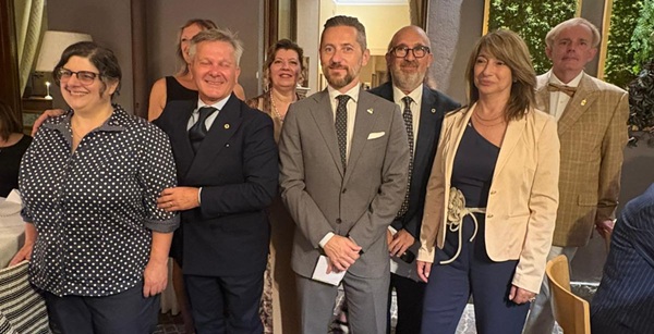 Luca Alberigo è il nuovo presidente del Lions Club Caselle T.se Airport