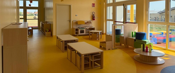 San Maurizio Canavese: ha aperto il nuovo asilo nido d’infanzia comunale dei Quadrotti